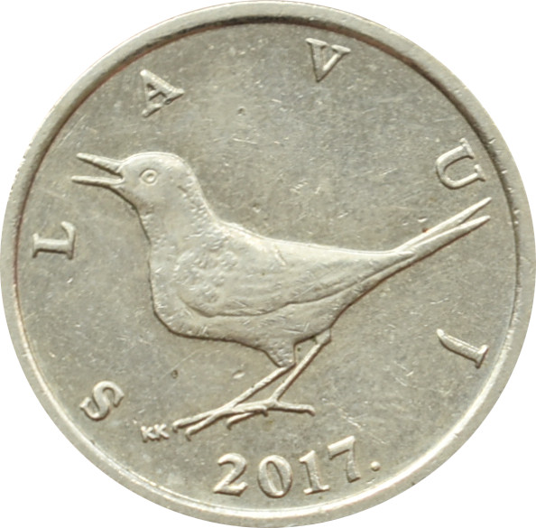 Chorvátsko 1 Kuna 2017