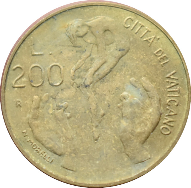 Vatikán 200 Lira 1983