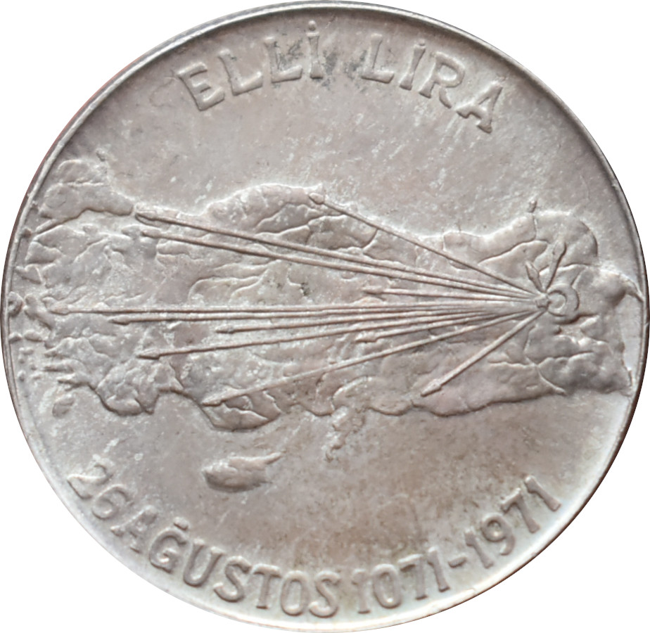 Turecko 50 Lira 1971