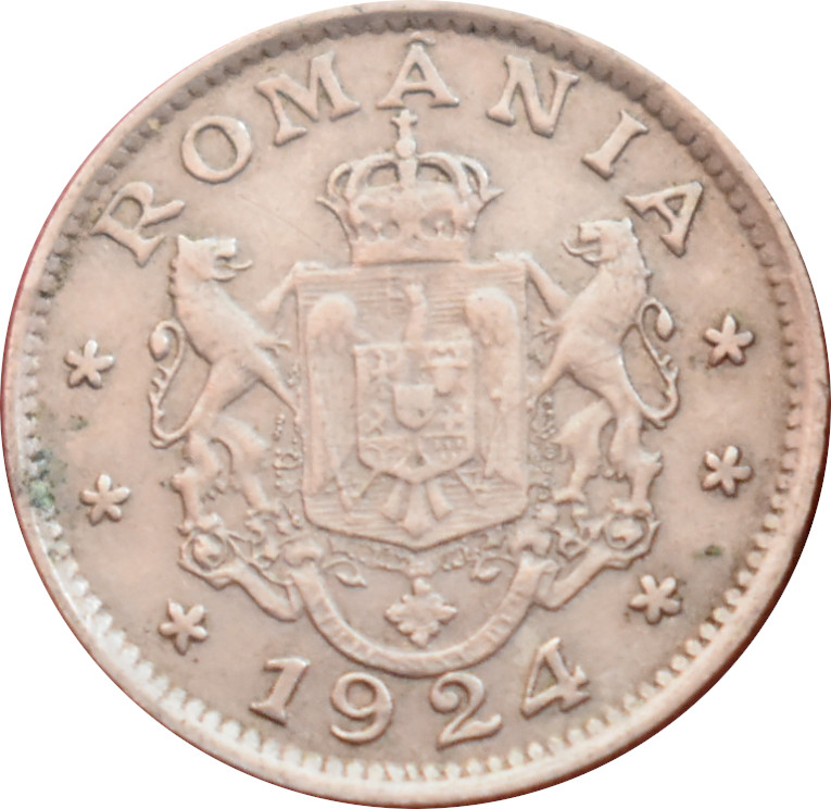 Rumunsko 1 Leu 1924