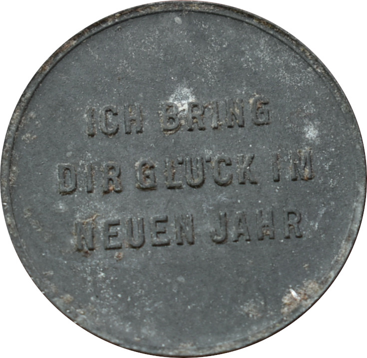 Rakúsko novoročný žeton 1947