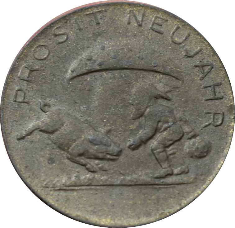 Rakúsko novoročný žeton 