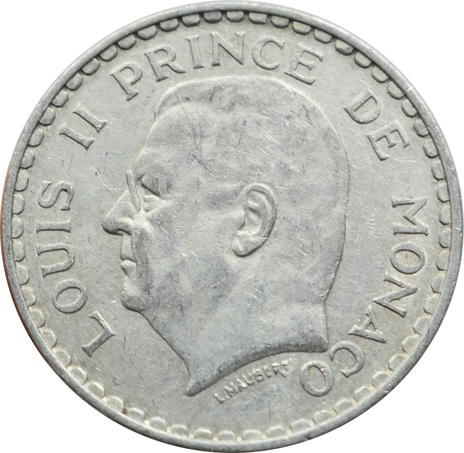 Monako 5 Francs 1945