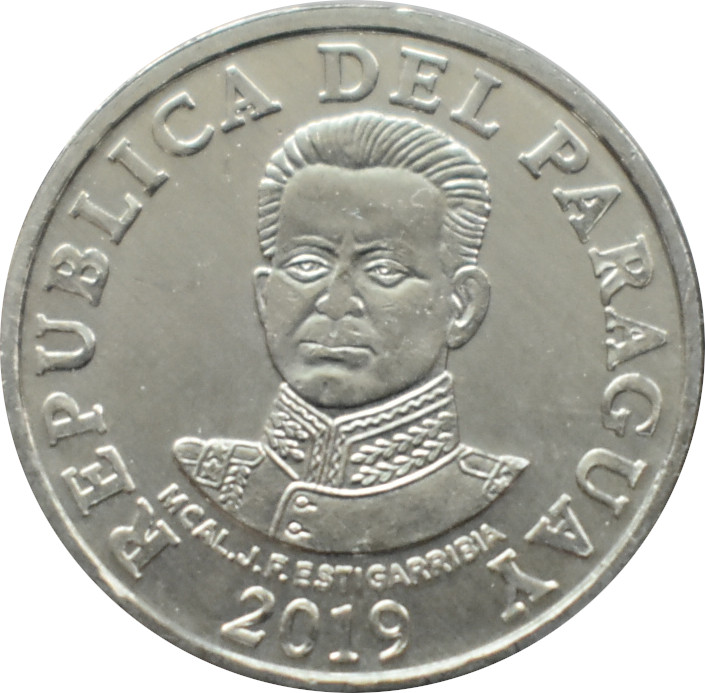 Paraguaj 50 Guaranies 2019