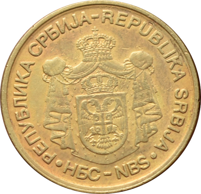 Srbsko 5 Dinara 2006
