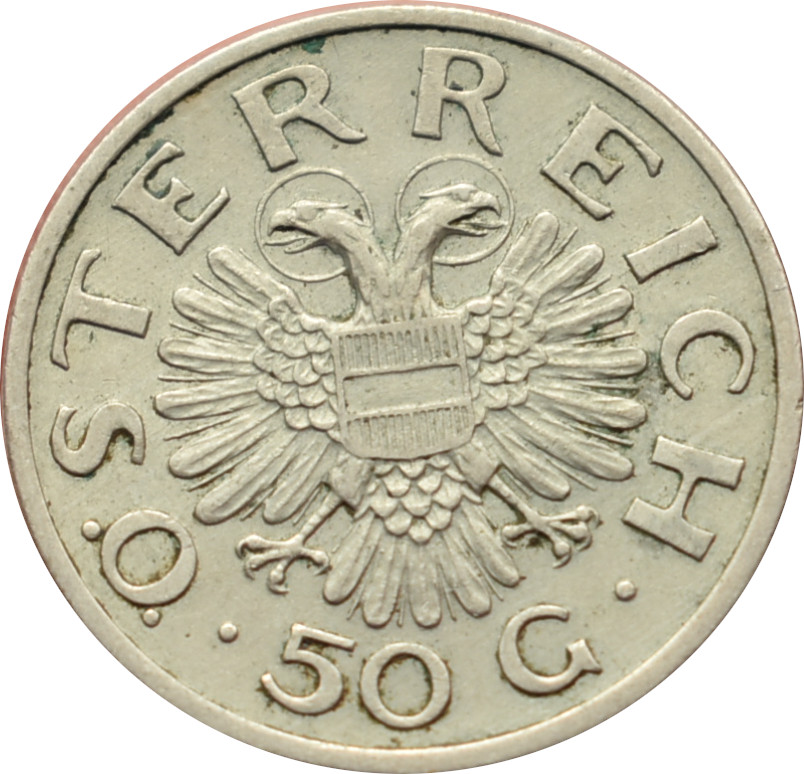 Rakúsko 50 Groschen 1935