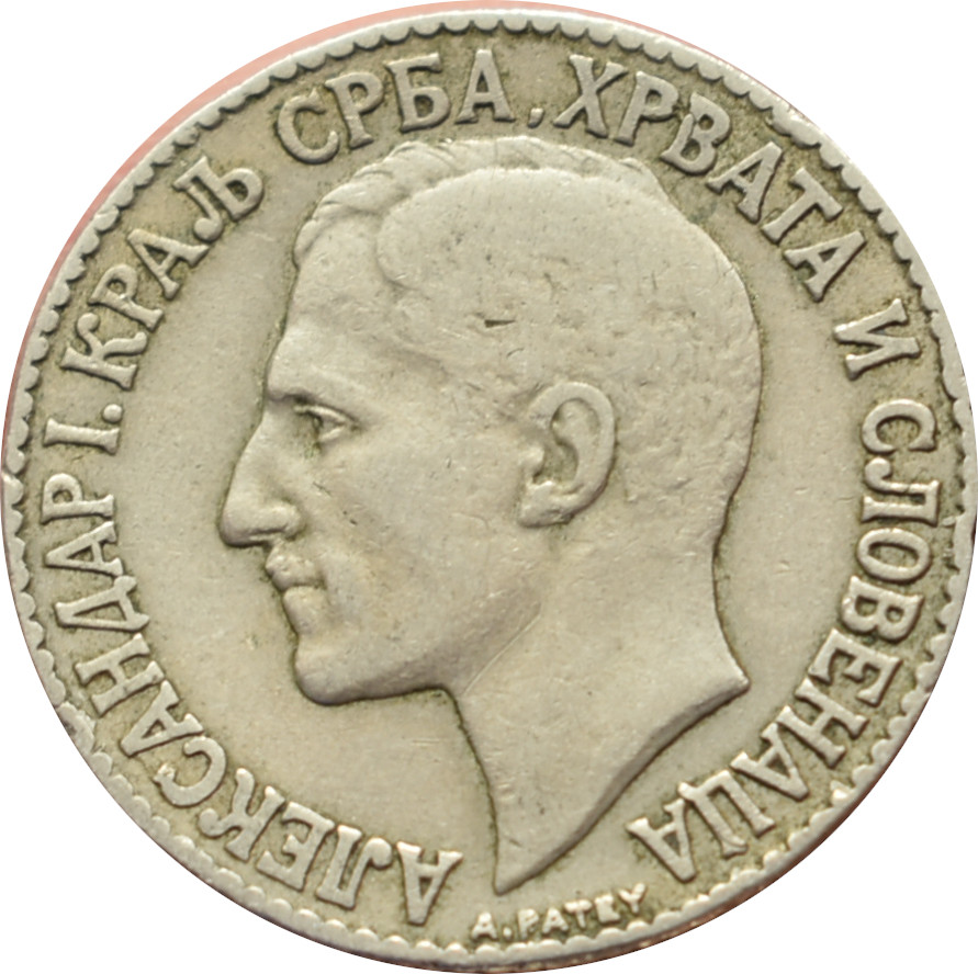 Juhoslávia 2 Dinara 1925