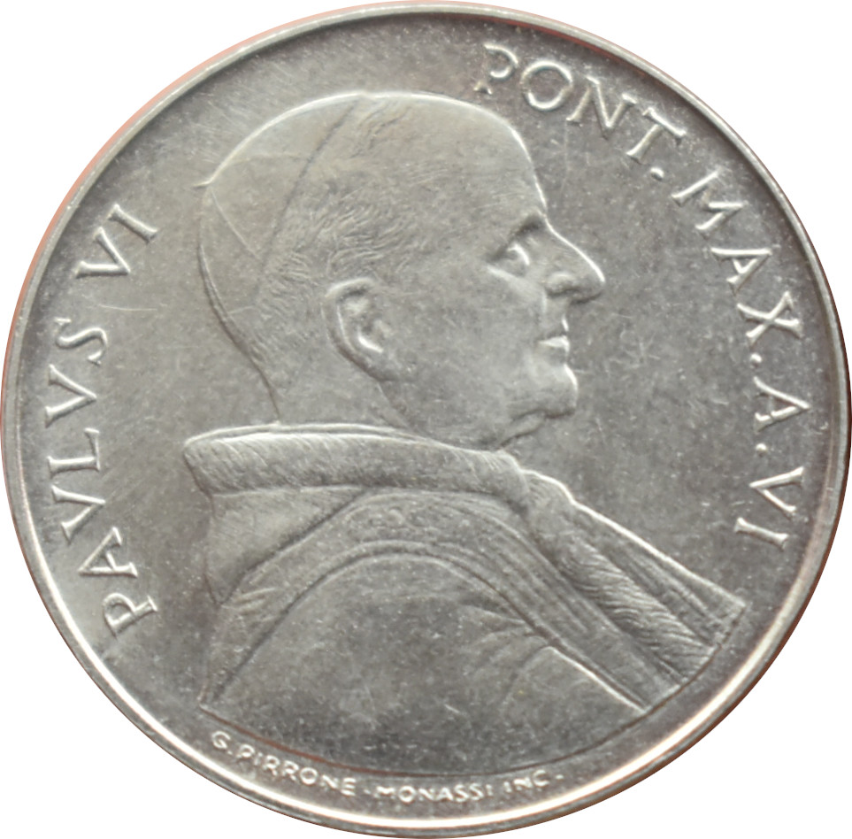 Vatikán 50 Lira 1968