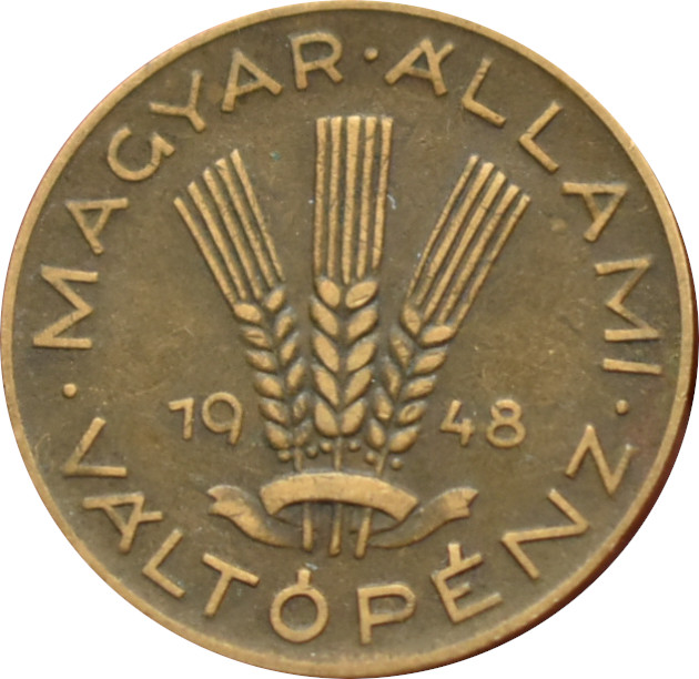 Maďarsko 20 Fillér 1948 BP.