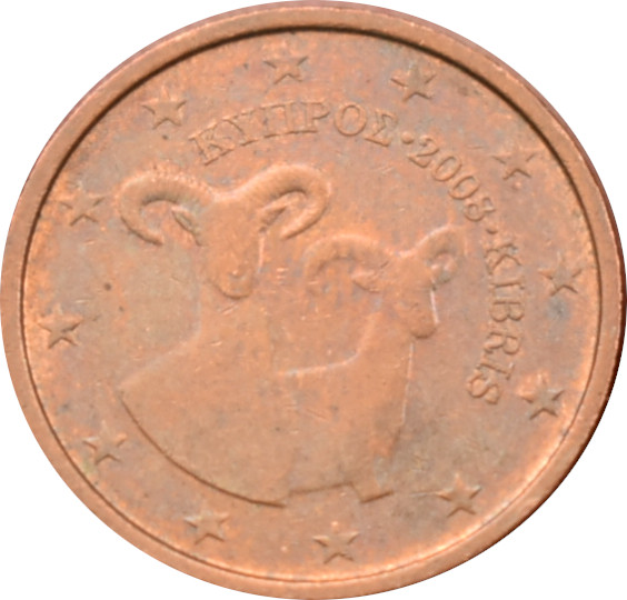 Cyprus 2 Cent 2008