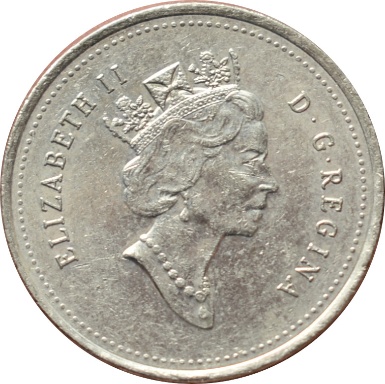 Kanada 25 Cents 1995