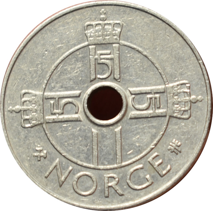 Nórsko 1 Krone 1997