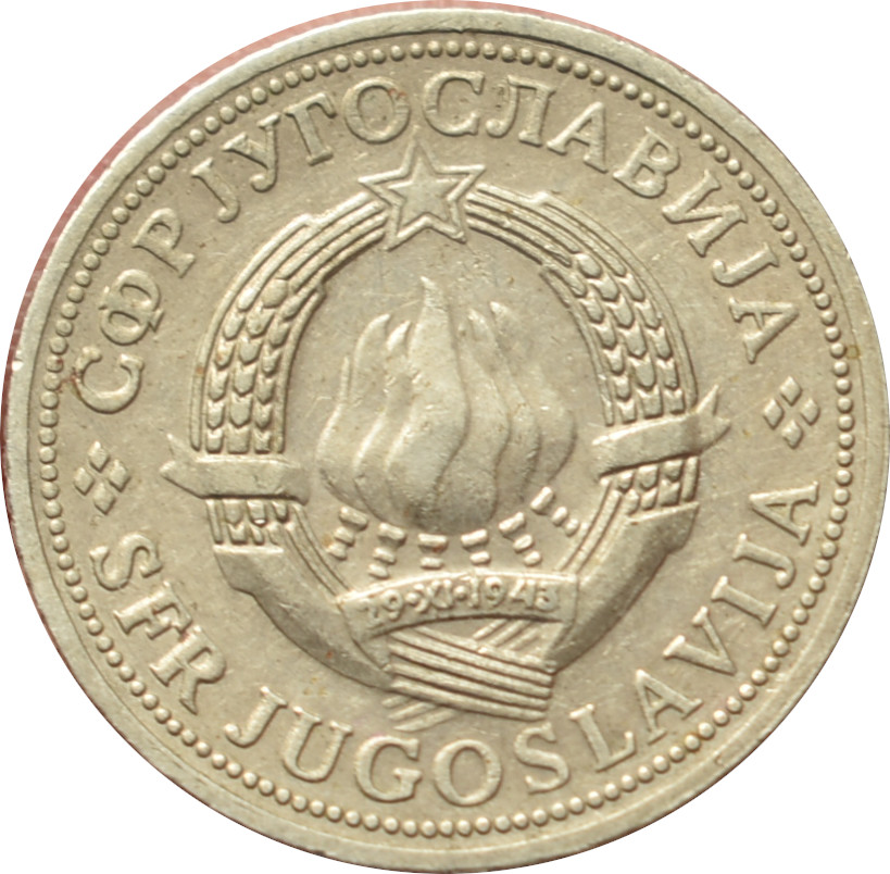 Juhoslávia 2 Dinara 1970 FAO