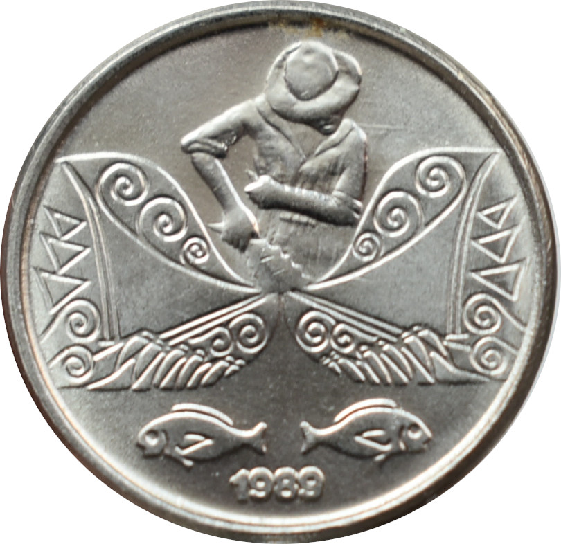 Brazília 5 Centavos 1989
