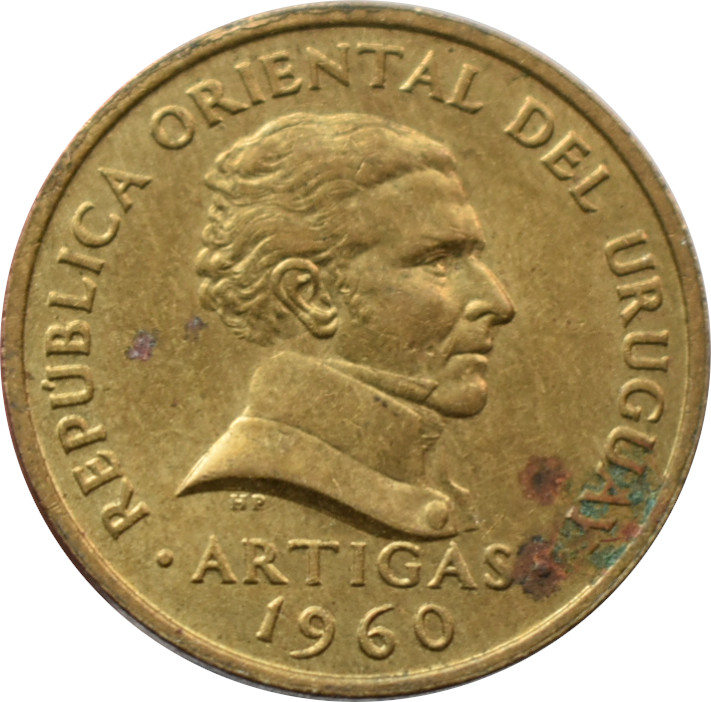 Uruguaj 2 Centesimos 1960