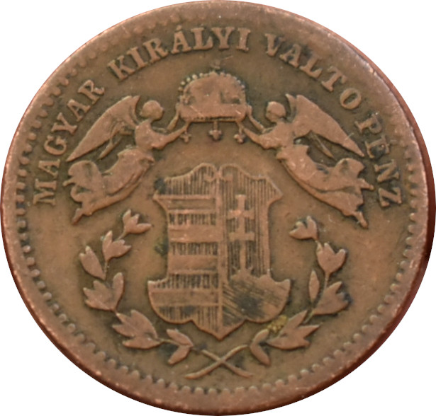 F.J. 1 Krajcár 1868 K.B.
