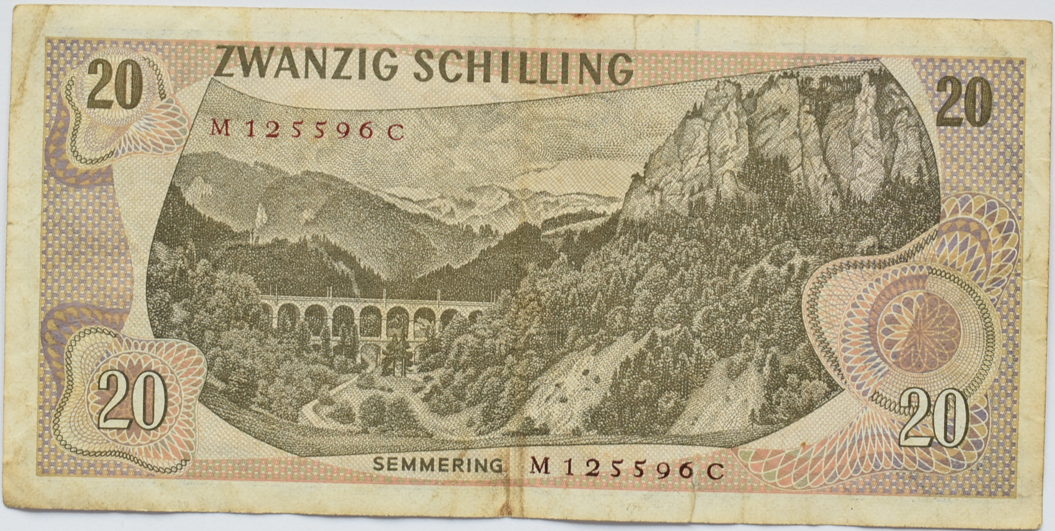 Rakúsko 20 Schilling 1967
