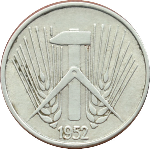 DDR 5 Pfennig 1952 A