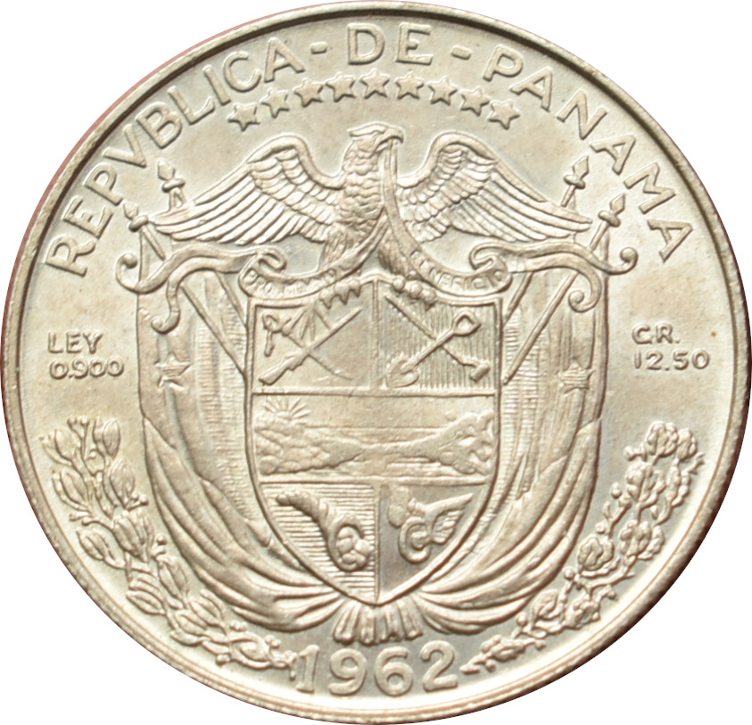 Panama 1/2 Balboa 1962