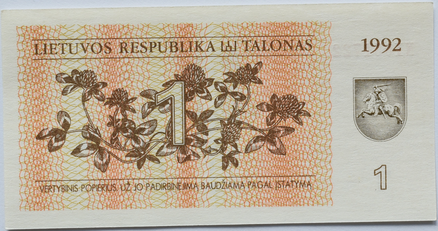 Litva 1 Talonas 1992