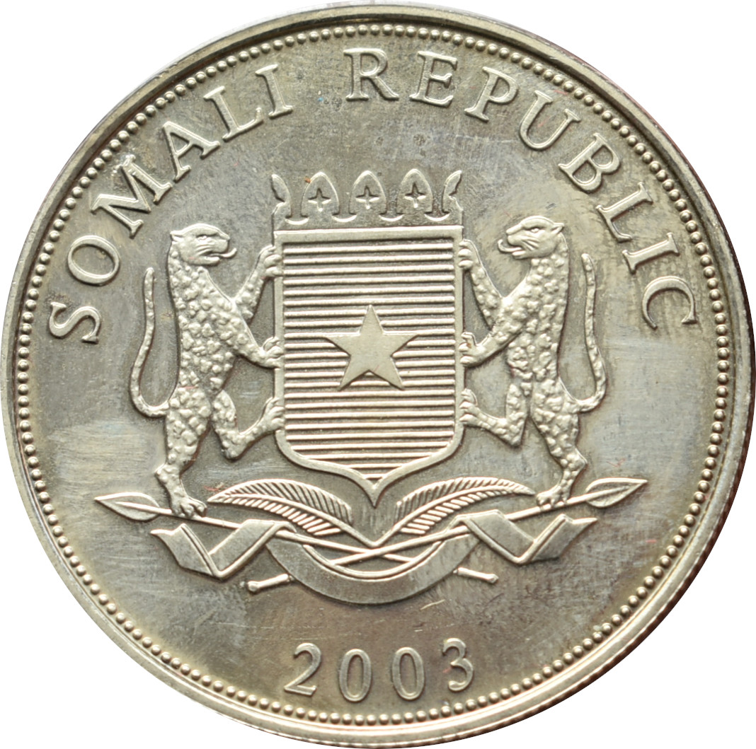 Somálsko 10 Shillings 2003