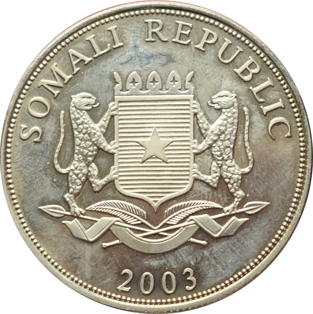 Somálsko 10 Shillings 2003