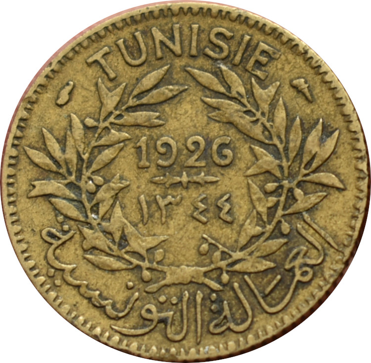 Tunisko 1 Franc 1926