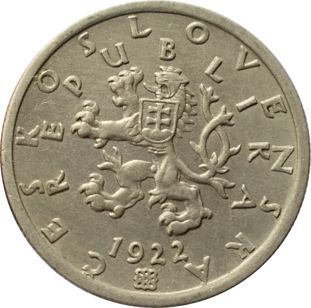 ČSR 50 Halier 1922