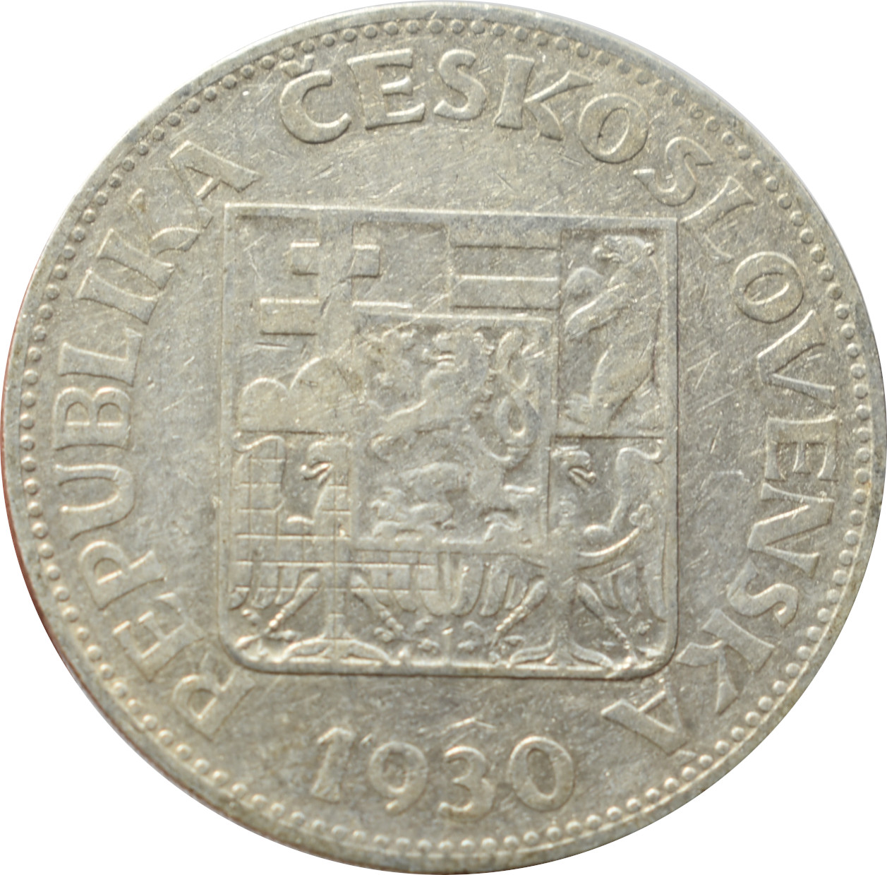 ČSR 10 Kčs 1930
