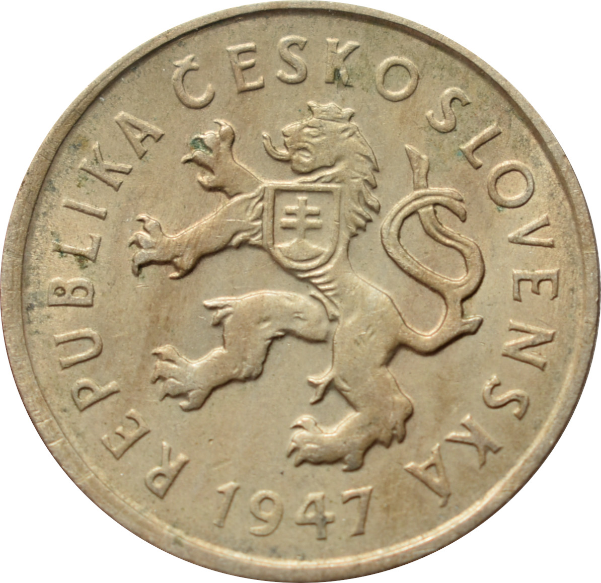 ČSR 2 Kčs 1947