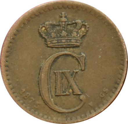 Dánsko 1 Ore 1875
