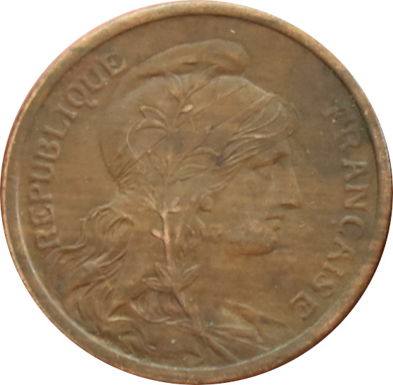 Francúzsko 2 Centimes 1914