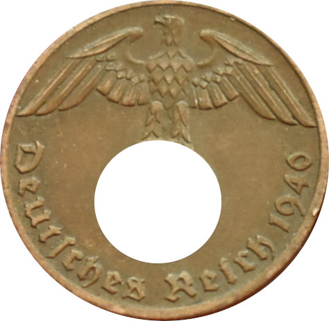 Nemecko - Tretia ríša 1 Reichspfennig 1940 J