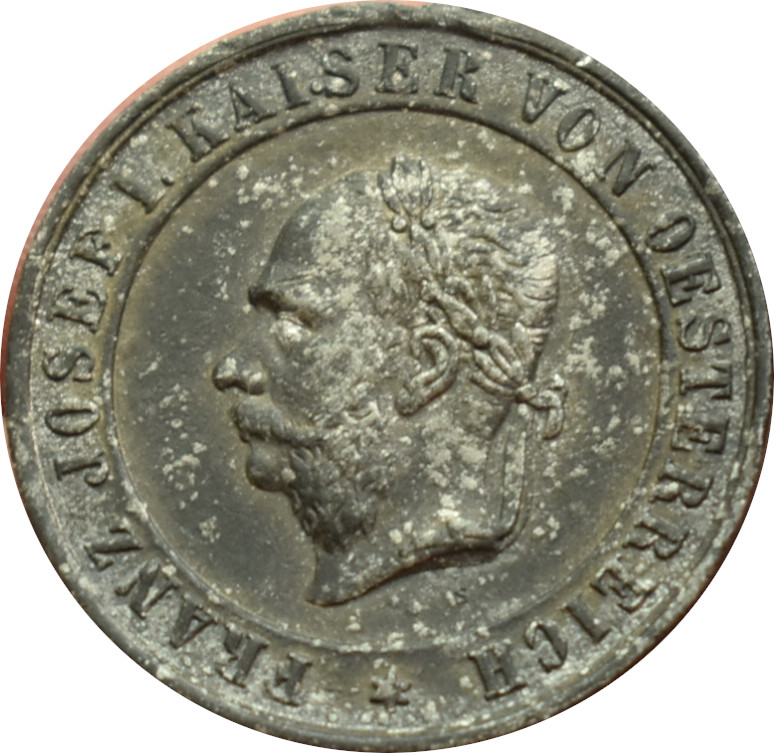 F.J. Medaila Weltausstellung Wien 1873