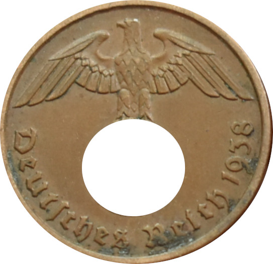 Nemecko - Tretia ríša 2 Reichspfennig 1938 A