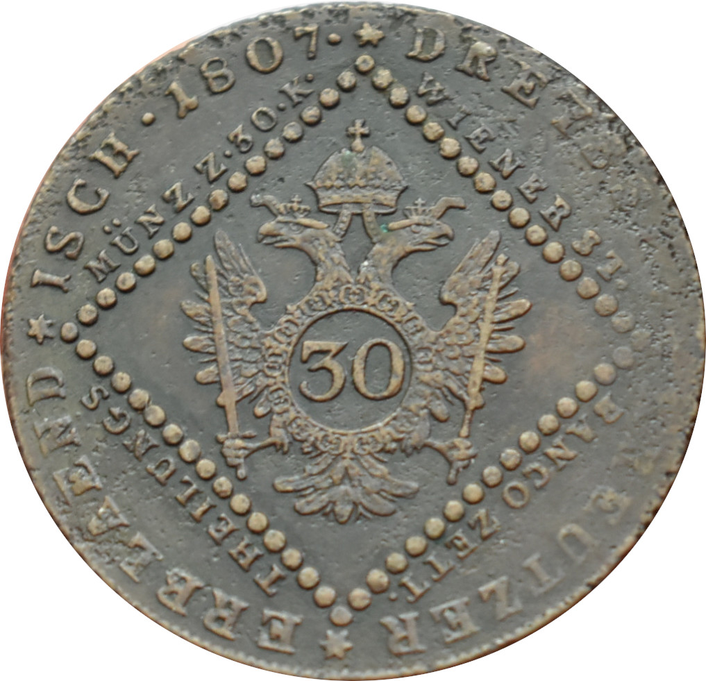 František I. 30 Kreutzer 1807 A
