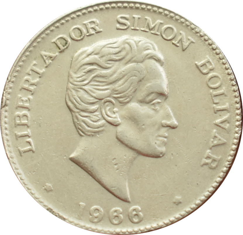 Kolumbia 50 Centavos 1966