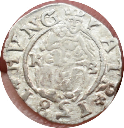 Rudolf II. 1581 K.B Denár