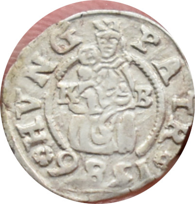 Rudolf II. 1586 K.B Denár