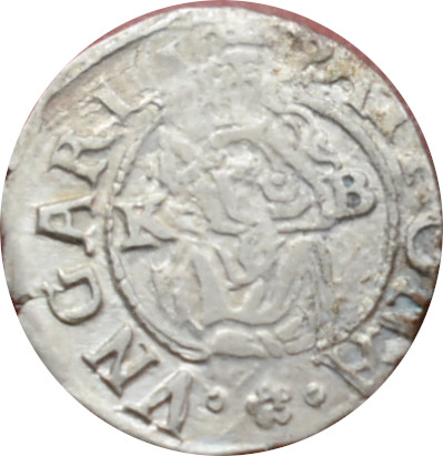 Maximilian II. 1577 K.B Denár