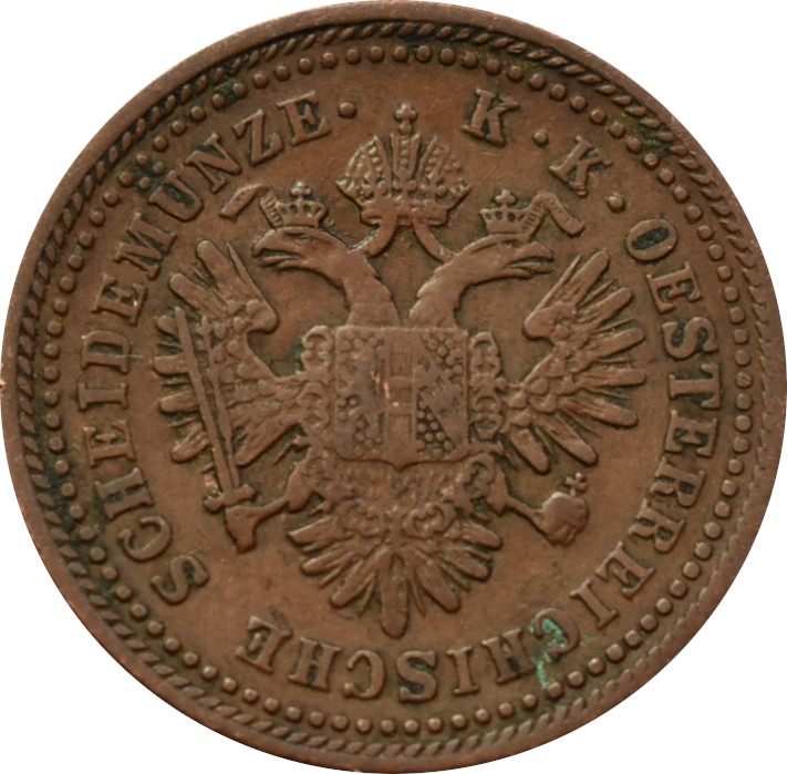F.J. 1 Kreuzer 1851 A