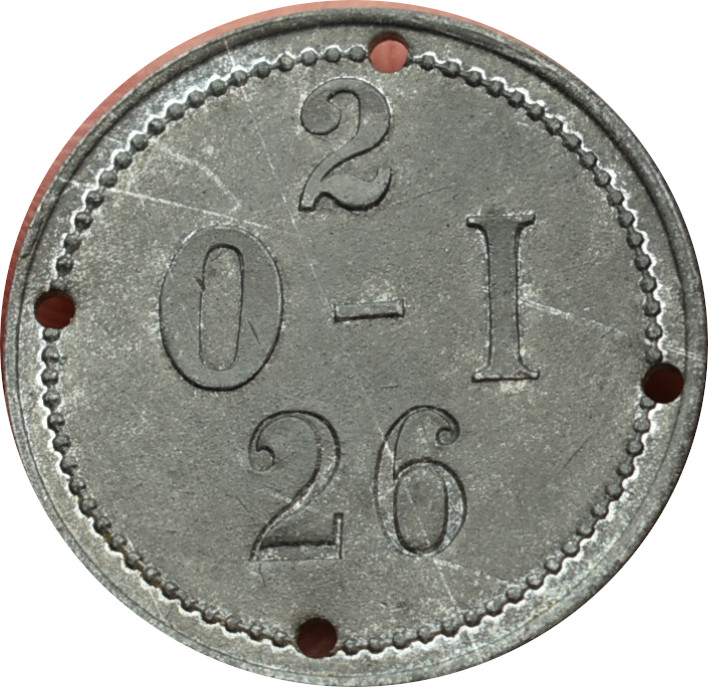Zajatecká známka K.U.K. KGL. 1915 Braunnau am Inn