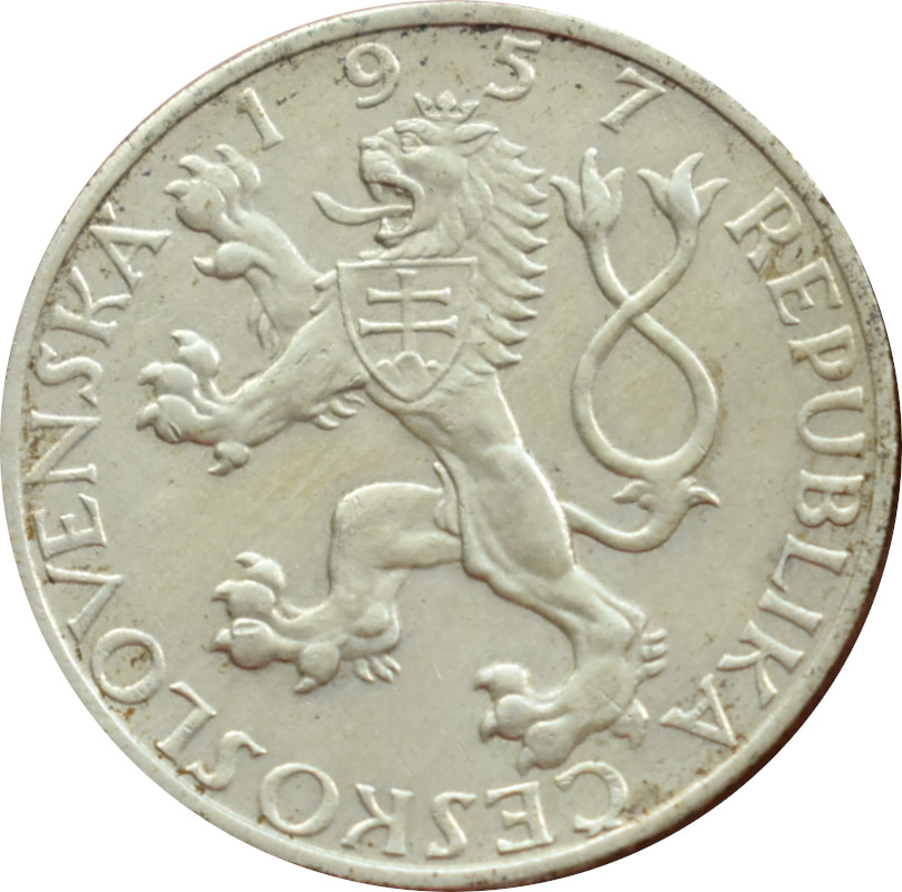 ČSR 10 Kčs 1957