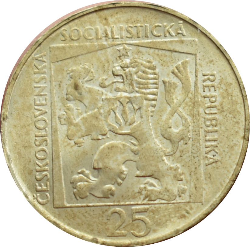 ČSSR 25 Kčs 1970
