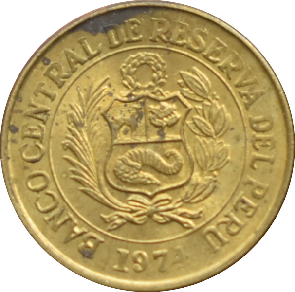 Peru 10 Centavos 1974