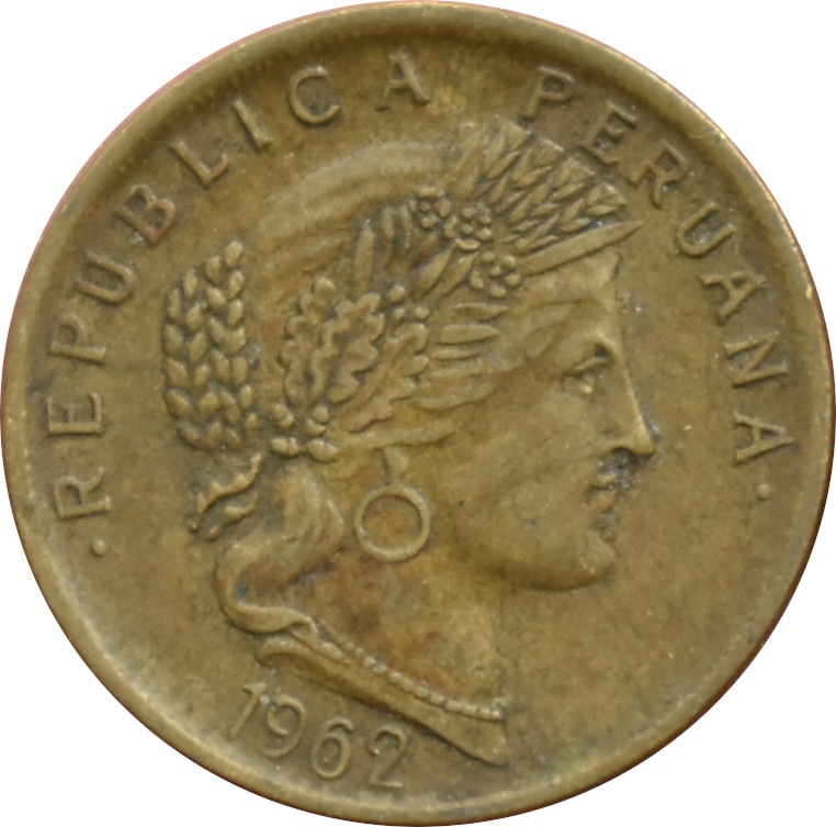 Peru 10 Centavos 1962