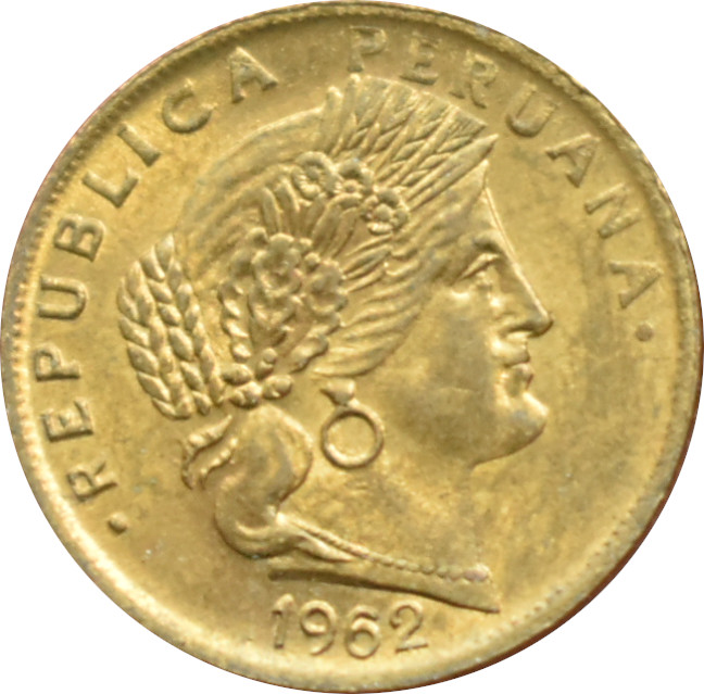 Peru 5 Centavos 1962