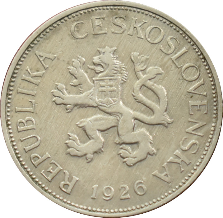 ČSR 5 Kčs 1926