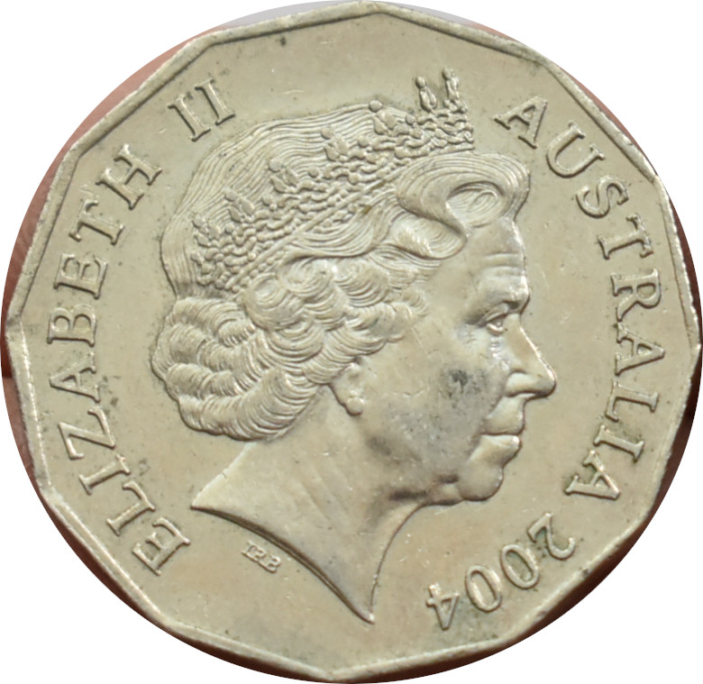 Austrália 50 Cents 2004