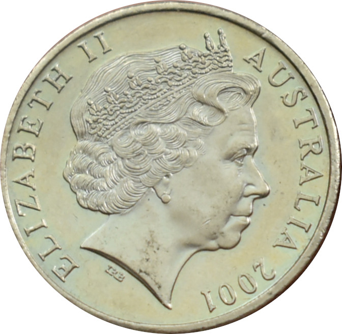 Austrália 20 Cents 2001